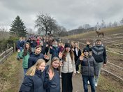 frische Luft schnappen